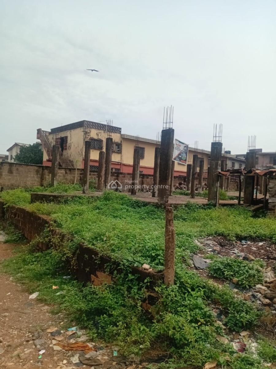 700sqm of Land with 16 Pillars German Floor, Opposite Ollan Pharmacy, Iwo Road, Alakia, Ibadan, Oyo, Mixed-use Land for Sale