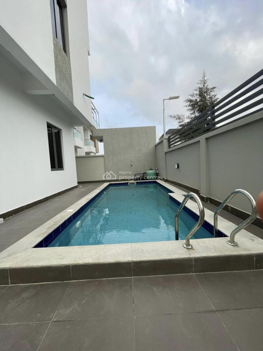 Exquisite 5 Bedroom Fully Detached Duplex with Bq and Pool, Lekki Phase 1, Lekki, Lagos, Detached Duplex for Sale