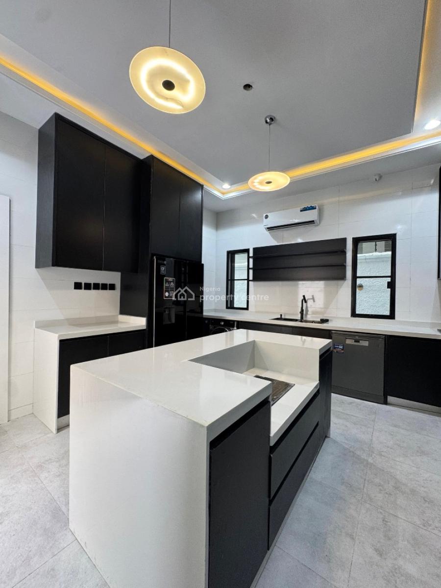 Modern 4 Bedrooms Fully Detached with En-suite Rooms, Pool, Bq, Lekki Phase 1, Lekki, Lagos, Detached Duplex for Sale