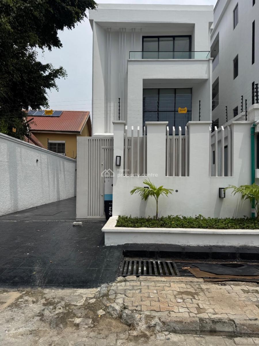 Modern 4 Bedrooms Fully Detached with En-suite Rooms, Pool, Bq, Lekki Phase 1, Lekki, Lagos, Detached Duplex for Sale