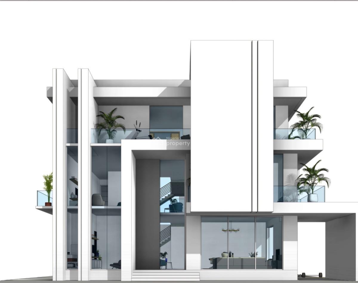 Fully Detached Duplex Villa Off Plan, Wuye, Abuja, House for Sale