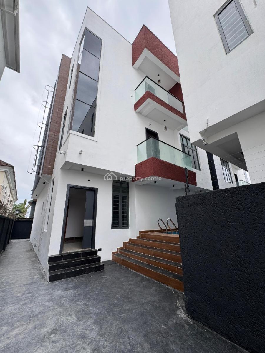 Classy 5  Bedroom Detached Duplex with a Bq  with a Pool, Lekki Phase 1, Lekki, Lagos, Detached Duplex for Sale