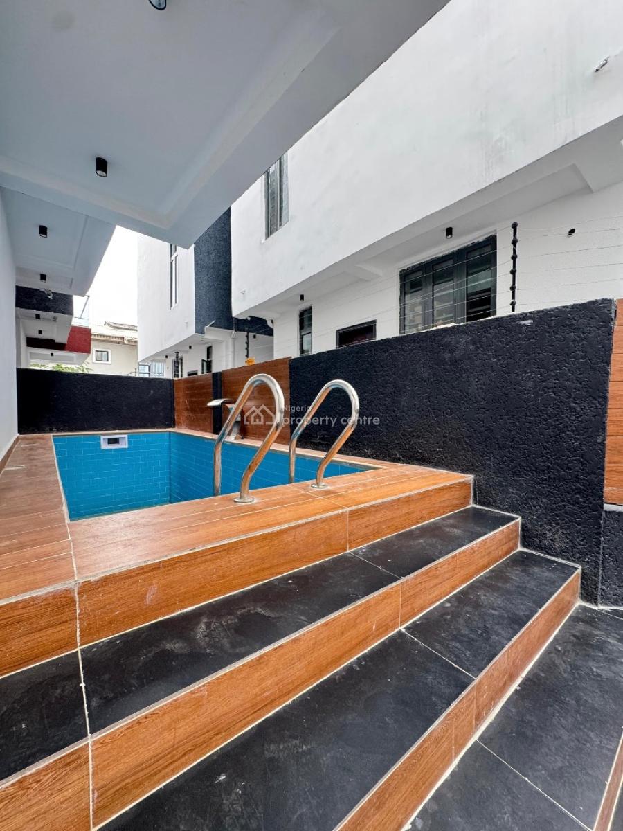 Classy 5  Bedroom Detached Duplex with a Bq  with a Pool, Lekki Phase 1, Lekki, Lagos, Detached Duplex for Sale