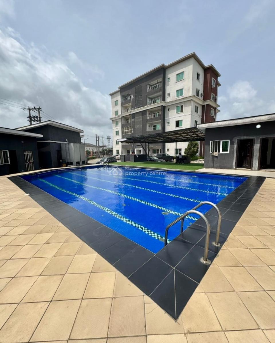 Beautifully Furnished 3 Bedroom Apartment with Inverter, Bq & Pool, Ikate, Lekki, Lagos, Flat / Apartment for Rent