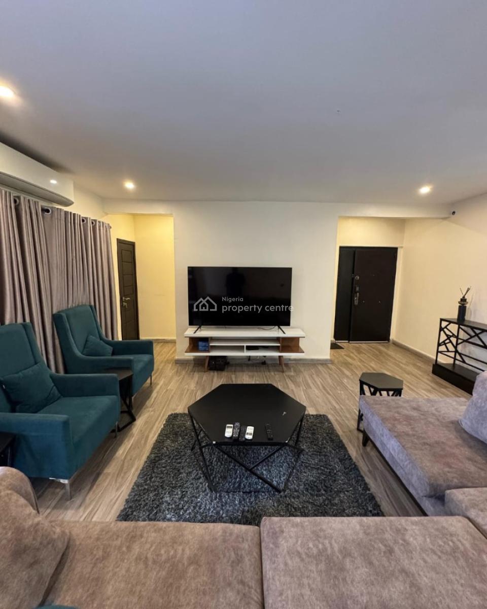 Beautifully Furnished 3 Bedroom Apartment with Inverter, Bq & Pool, Ikate, Lekki, Lagos, Flat / Apartment for Rent
