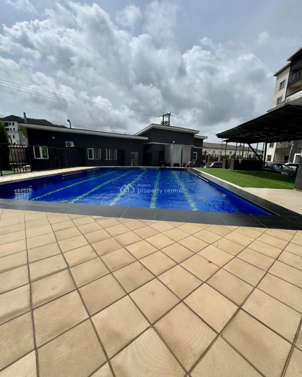 Beautifully Furnished 3 Bedroom Apartment with Inverter, Bq & Pool, Ikate, Lekki, Lagos, Flat / Apartment for Rent