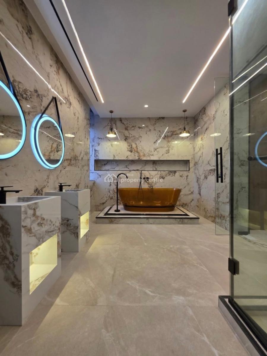 Magnificent 5 Bedrooms with a Private Pool & Gym, Cinema, Lekki Phase 1, Lekki, Lagos, Detached Duplex for Sale