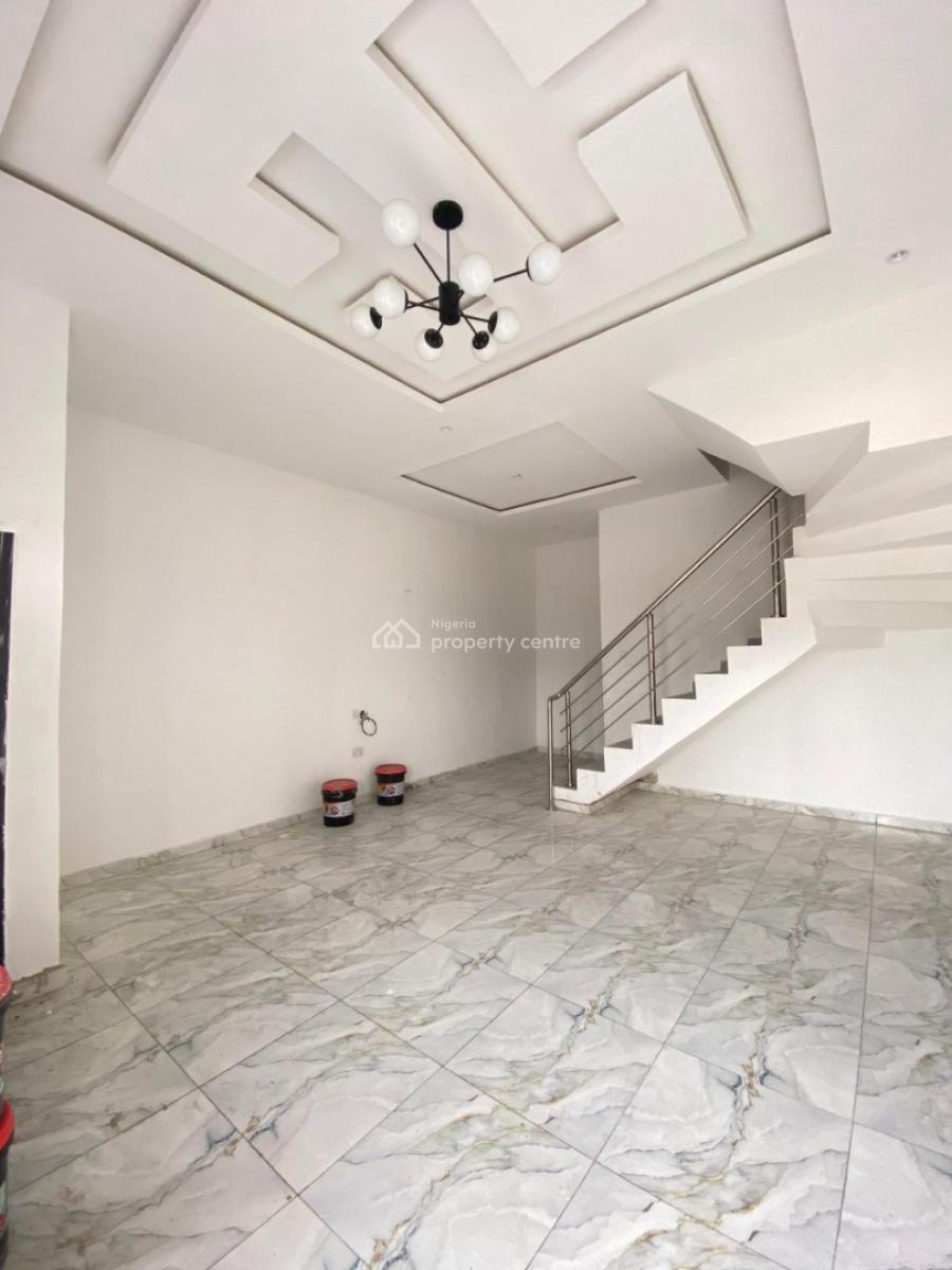 Gorgeous 2 Bedrooms Terraced Duplex with Bq, Self Compound, Abraham Adesanya, Ajah, Lagos, Terraced Duplex for Sale
