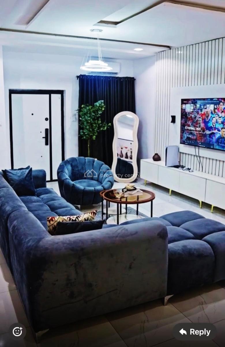 2-bedroom Partly Furnished Apartment with Swimming Pool, Location:premium Height Apartments,21 Ayo Adeleye Street,off Ayo Adel, Ikate, Lekki, Lagos, Flat / Apartment for Rent