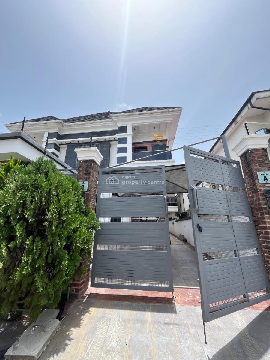 4 Bedroom Semi Detached Duplex, Chevron, Lekki, Lagos, Semi-detached Duplex for Rent