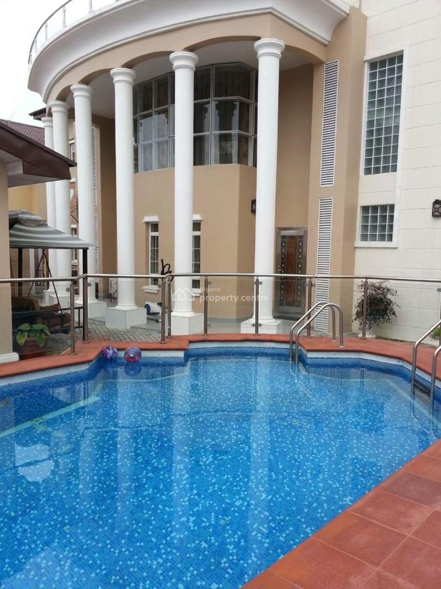 The House Has 5 Bedrooms All En-suite, 4 Living Rooms, an Office, Nicon Town, Lekki, Lagos, Detached Duplex for Sale