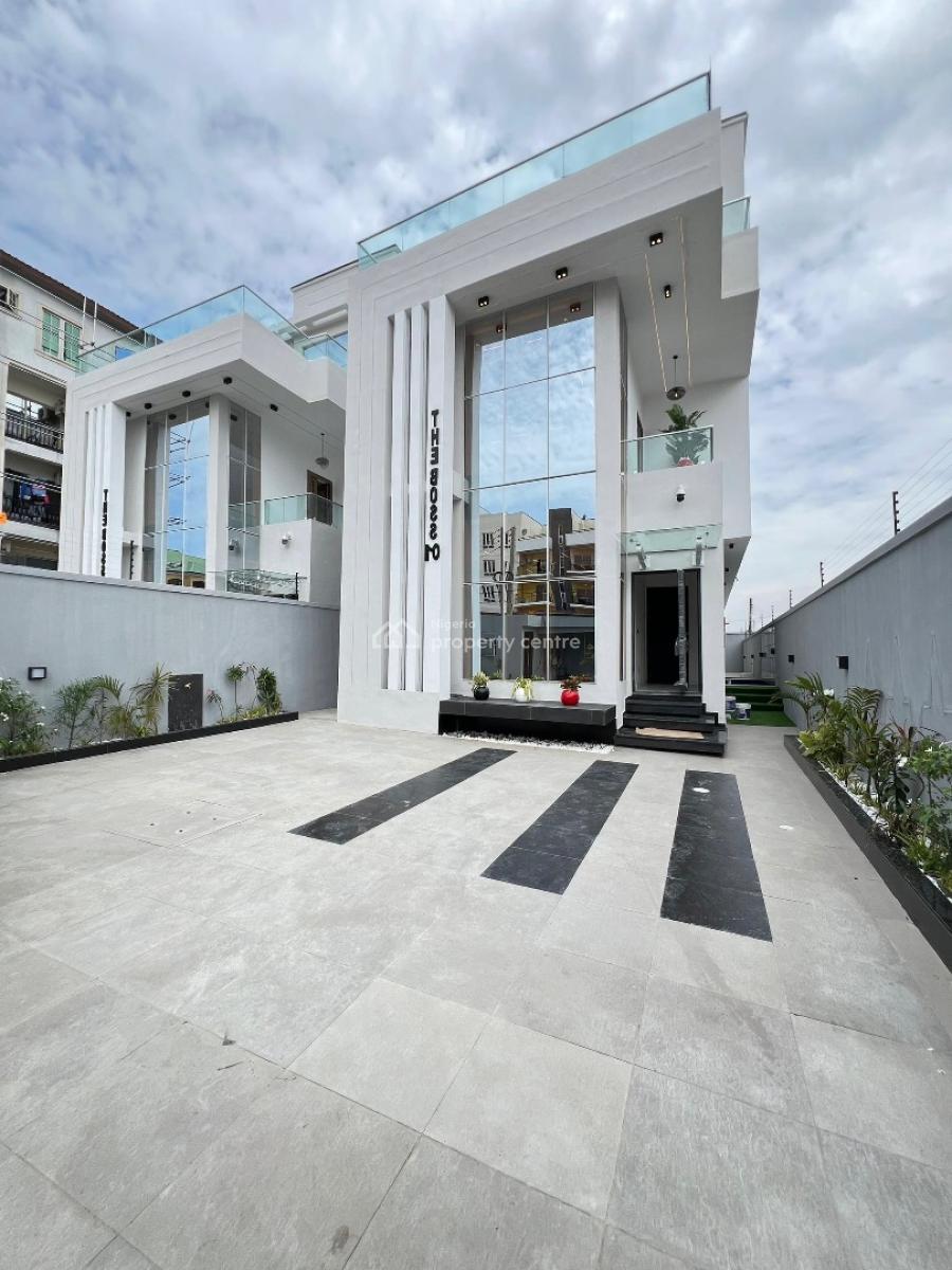 Newly Built 5 Bed Detached + Private Cinema, Roof Top, Pool, Bq, Lekki Phase 1, Lekki, Lagos, Detached Duplex for Sale