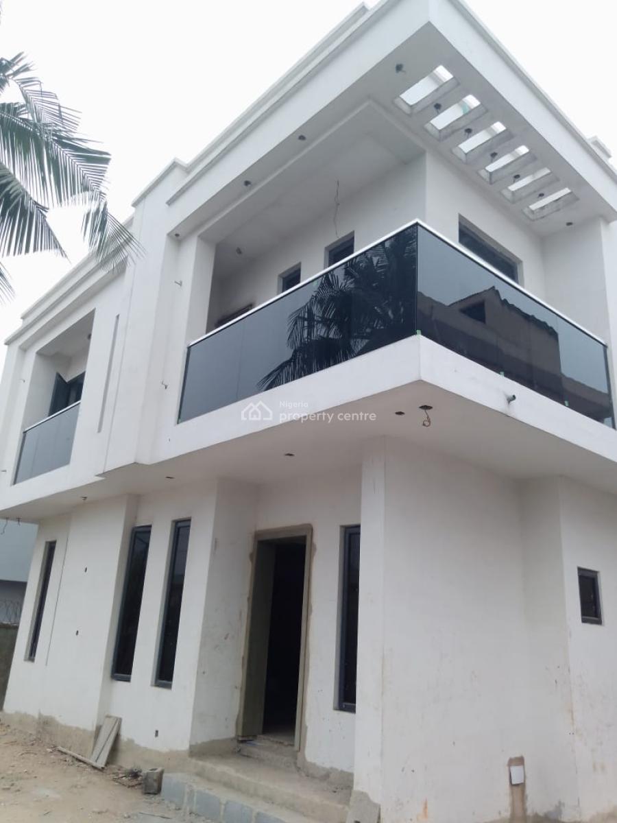 Newly Built 4 Bedroom Duplex, Off College Road, Ogba, Ikeja, Lagos, Semi-detached Duplex for Sale