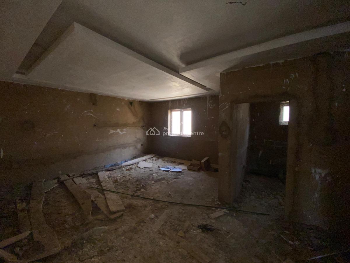 4 Bedroom Terrace Duplex with Bq (semi-finished), Wuye, Abuja, Terraced Duplex for Sale