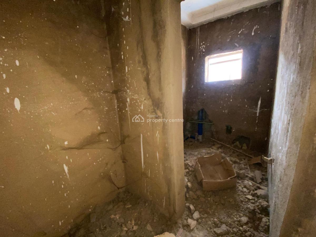 4 Bedroom Terrace Duplex with Bq (semi-finished), Wuye, Abuja, Terraced Duplex for Sale