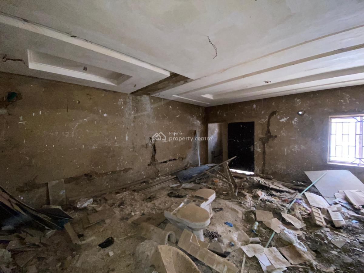 4 Bedroom Terrace Duplex with Bq (semi-finished), Wuye, Abuja, Terraced Duplex for Sale