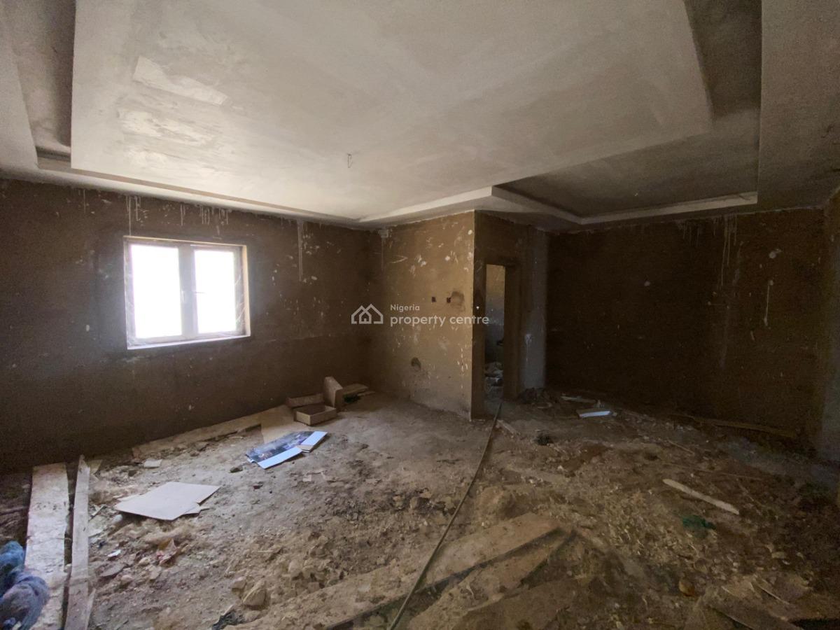 4 Bedroom Terrace Duplex with Bq (semi-finished), Wuye, Abuja, Terraced Duplex for Sale