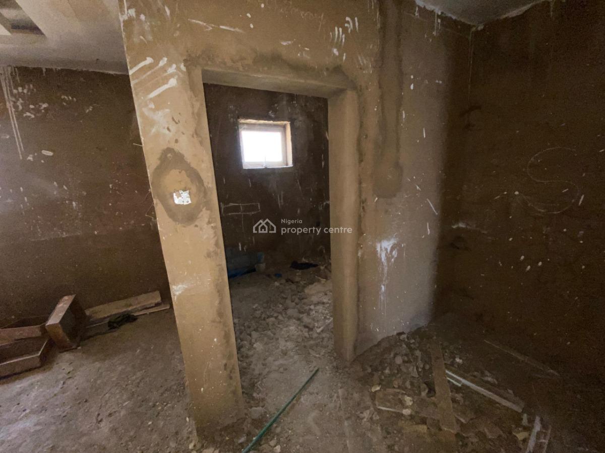 4 Bedroom Terrace Duplex with Bq (semi-finished), Wuye, Abuja, Terraced Duplex for Sale