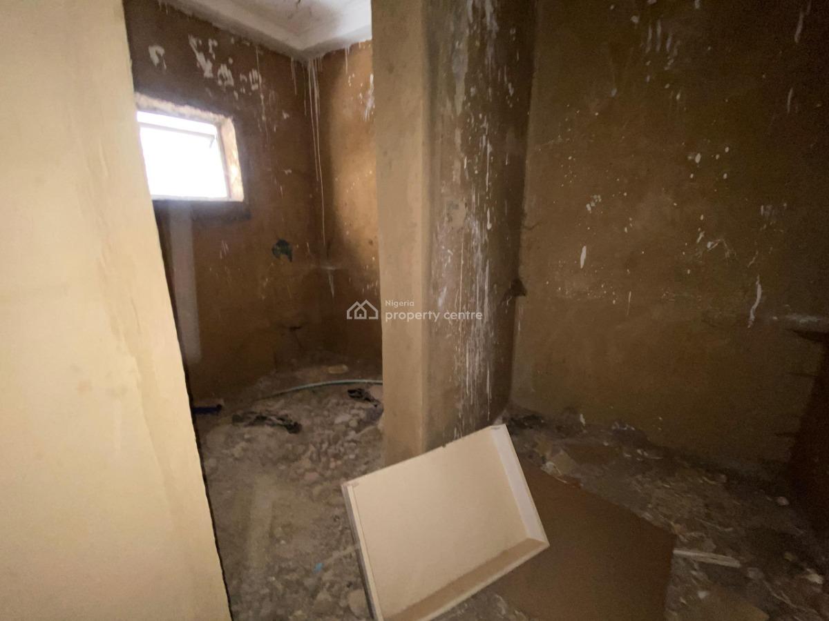 4 Bedroom Terrace Duplex with Bq (semi-finished), Wuye, Abuja, Terraced Duplex for Sale