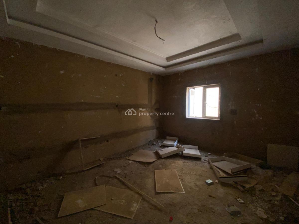 4 Bedroom Terrace Duplex with Bq (semi-finished), Wuye, Abuja, Terraced Duplex for Sale