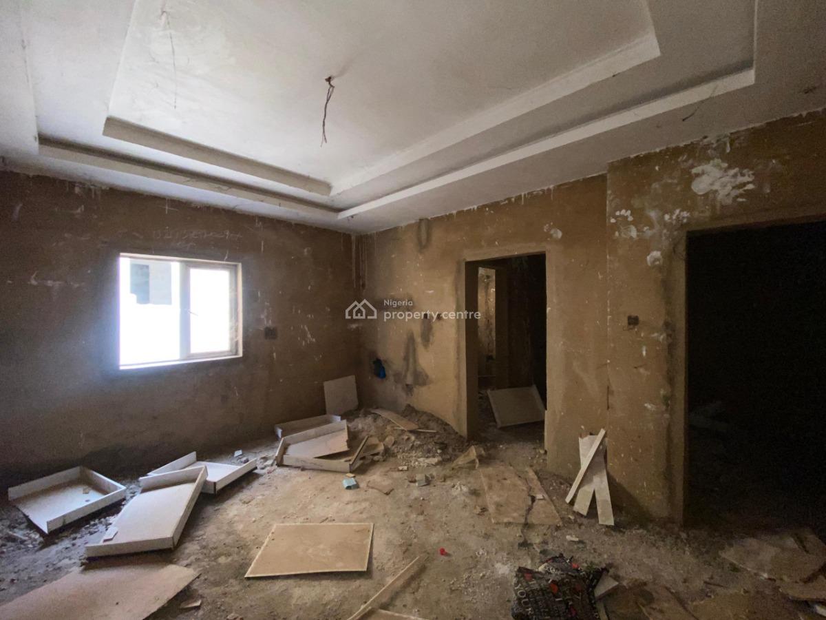 4 Bedroom Terrace Duplex with Bq (semi-finished), Wuye, Abuja, Terraced Duplex for Sale