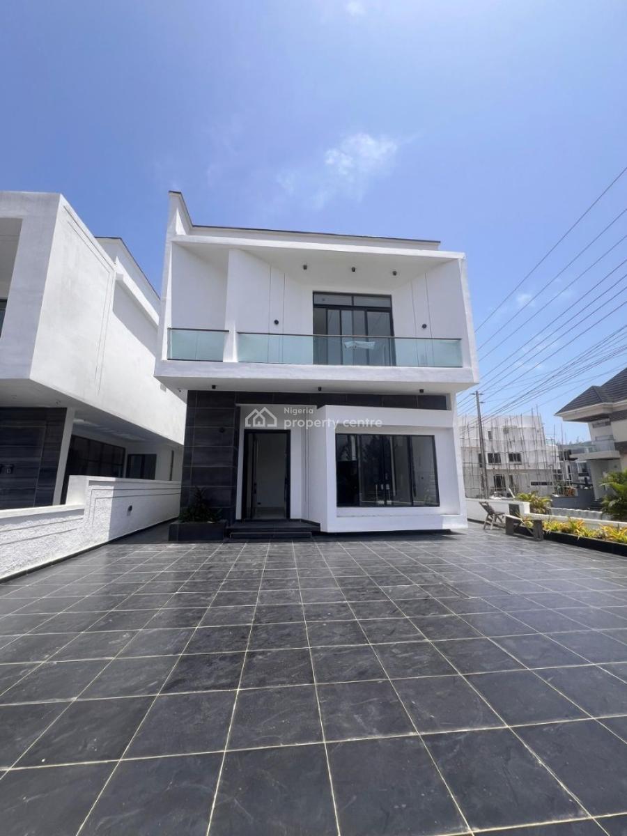 Magnificent 5 Bedroom Detached Duplex with Bq & Swimming Pool, in a Secured and Call to Access Estate in Lekki County, Megamound, Lekki, Lagos, Detached Duplex for Sale