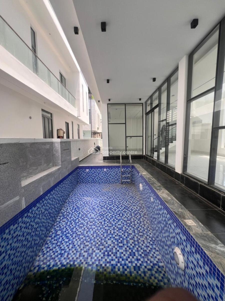 Magnificent 5 Bedroom Detached Duplex with Bq & Swimming Pool, in a Secured and Call to Access Estate in Lekki County, Megamound, Lekki, Lagos, Detached Duplex for Sale