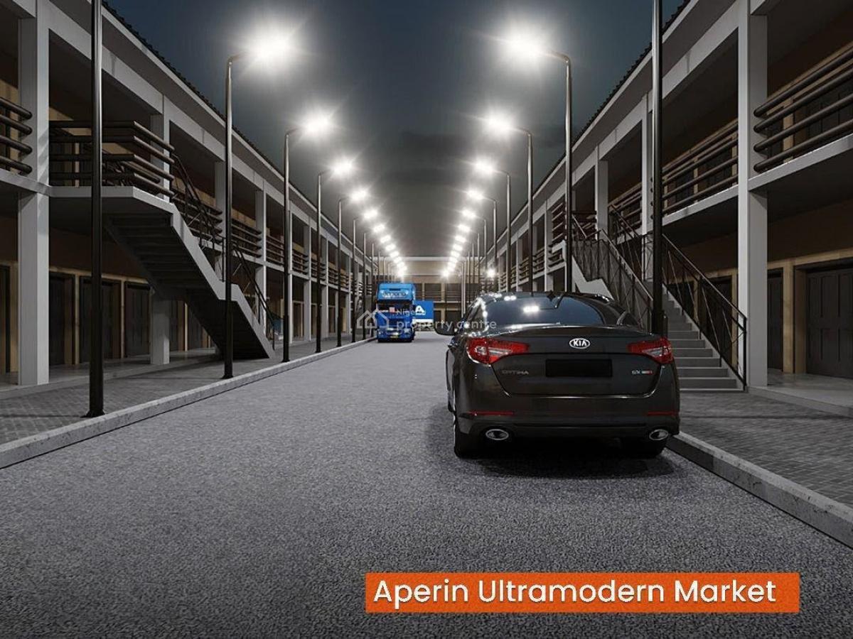 Affordable Shop Spaces in a Modern Ultramodern Market Complex, Aperin Ultramodern Market / Aperin, Akinyele, Oyo, Shop for Sale