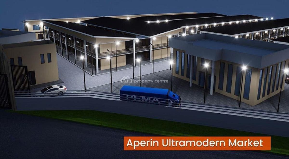 Affordable Shop Spaces in a Modern Ultramodern Market Complex, Aperin Ultramodern Market / Aperin, Akinyele, Oyo, Shop for Sale