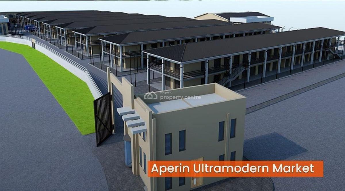 Affordable Shop Spaces in a Modern Ultramodern Market Complex, Aperin Ultramodern Market / Aperin, Akinyele, Oyo, Shop for Sale