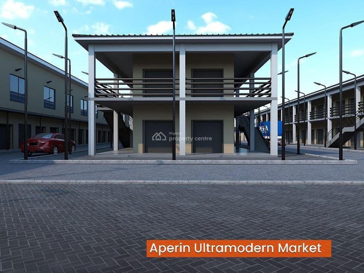 Affordable Shop Spaces in a Modern Ultramodern Market Complex, Aperin Ultramodern Market / Aperin, Akinyele, Oyo, Shop for Sale