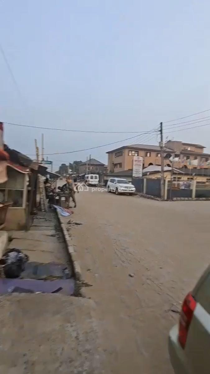 500sqm Fence & Gated Land, Ago Palace, Isolo, Lagos, Mixed-use Land for Sale