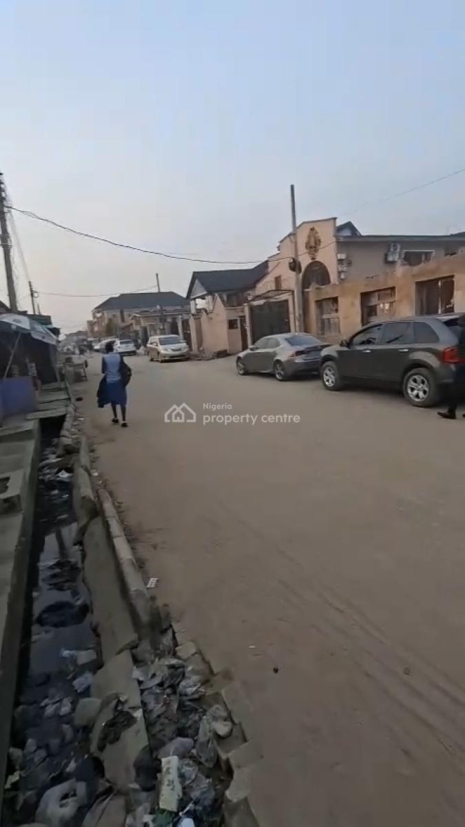 500sqm Fence & Gated Land, Ago Palace, Isolo, Lagos, Mixed-use Land for Sale