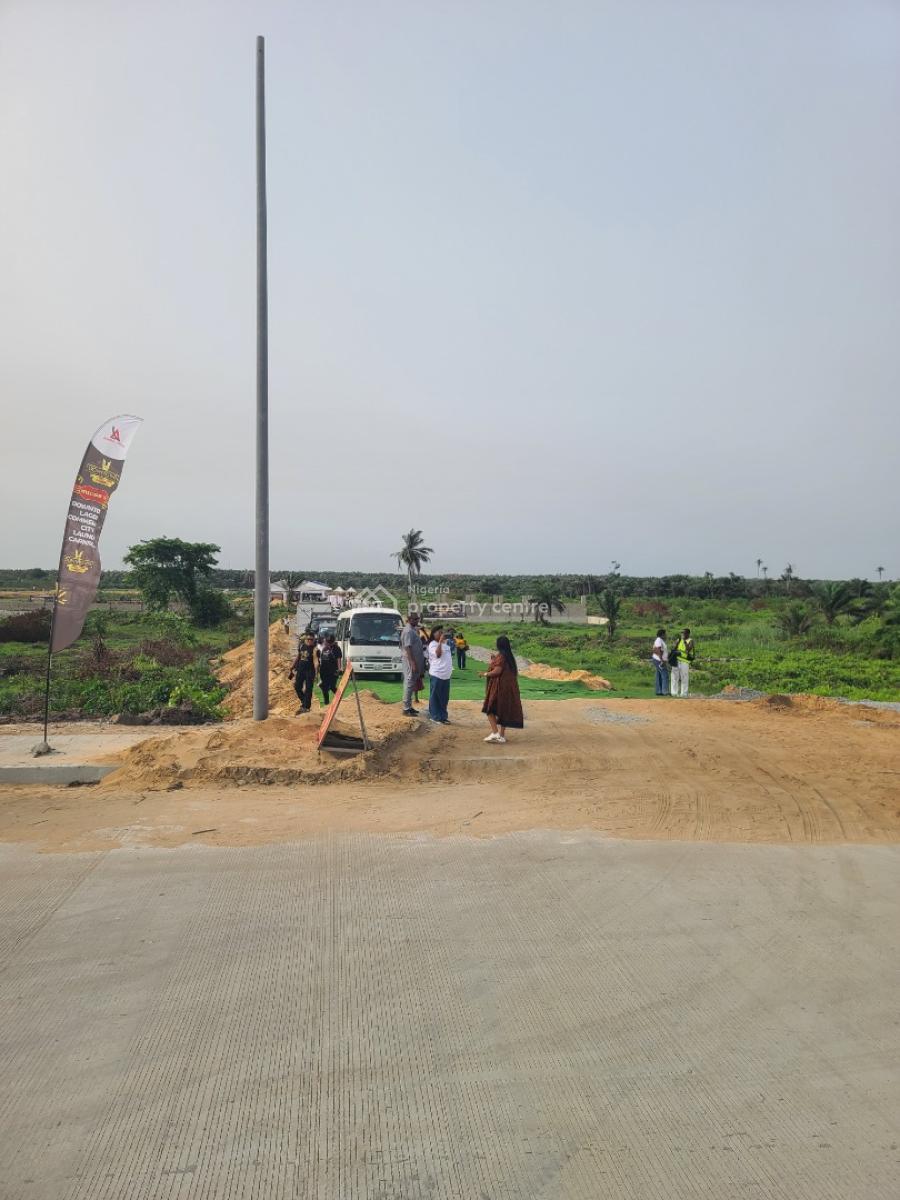 Land, Downtown Estate Is Facing The Coastal Road in Labours City Community, Eleko, Ibeju Lekki, Lagos, Mixed-use Land for Sale