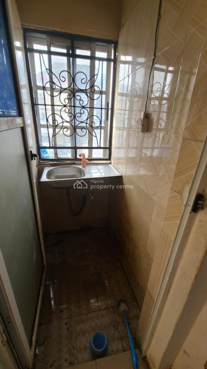 Decent 1bedroom Flat Upstairs with Personal Prepaid, Off Lawanson Road, Lawanson, Surulere, Lagos, Mini Flat (room and Parlour) for Rent