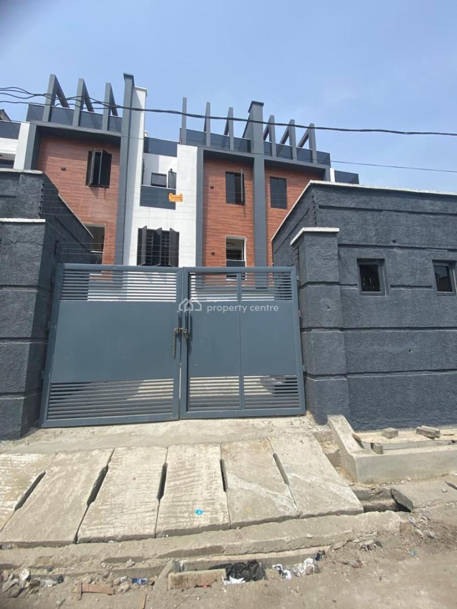 3 Bedroom Semi Detached House with a Room Bq, Off Ajose Adeogun, Victoria Island (vi), Lagos, Semi-detached Duplex for Rent