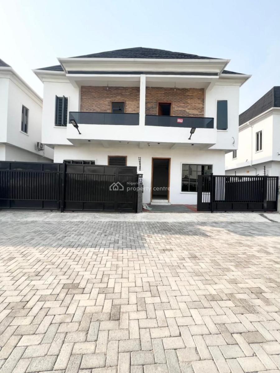 Stunning 4bedroom Semi Detached Duplex + Bq in a Secure Estate, Lekki County Ikota, Lekki, Lagos, Semi-detached Duplex for Sale