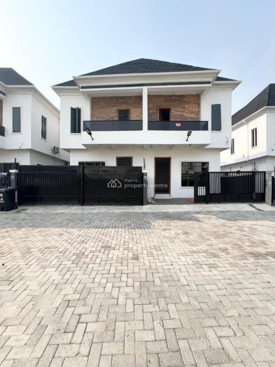 Stunning 4bedroom Semi Detached Duplex + Bq in a Secure Estate, Lekki County Ikota, Lekki, Lagos, Semi-detached Duplex for Sale