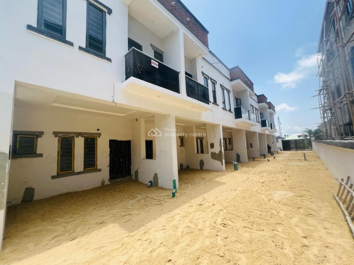 Brand New 3 Bedroom Terrace Duplex, Mobil Road, Ajah, Lagos, Terraced Duplex for Sale