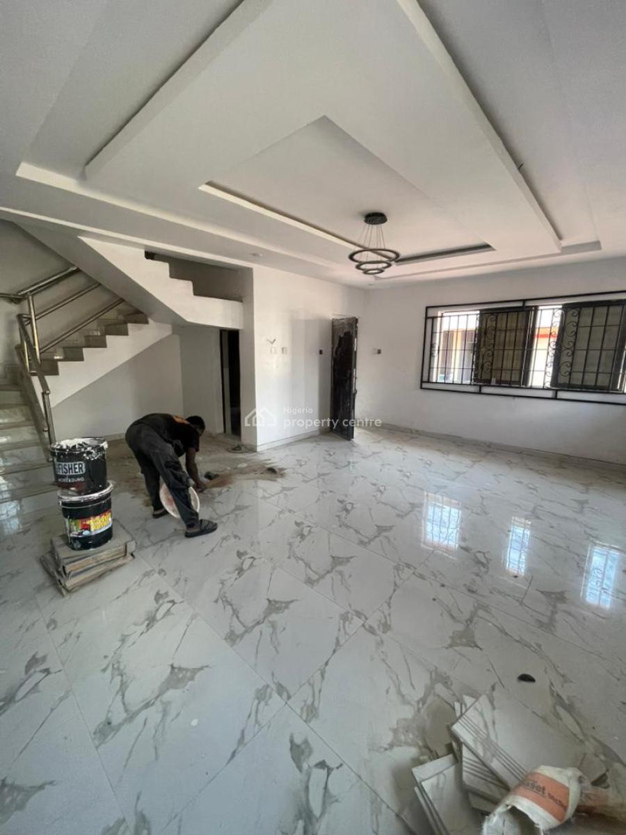 3 Bedroom Terrace Duplex with Bq, Ologolo Lekki, Lekki, Lagos, Terraced Duplex for Rent