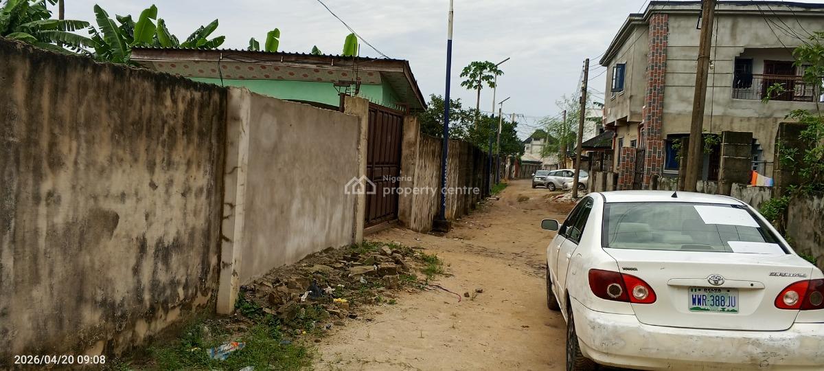 Fully Fenced Premium Two Plots of Land with Federal Light, Radio Estate Off Nta Road Portharcourt Rivers State, Port Harcourt, Rivers, Mixed-use Land for Sale