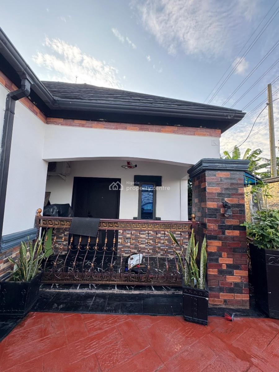 3 Bedroom Bungalow with Gatehouse, Sars Road, Port Harcourt, Rivers, Detached Bungalow for Sale