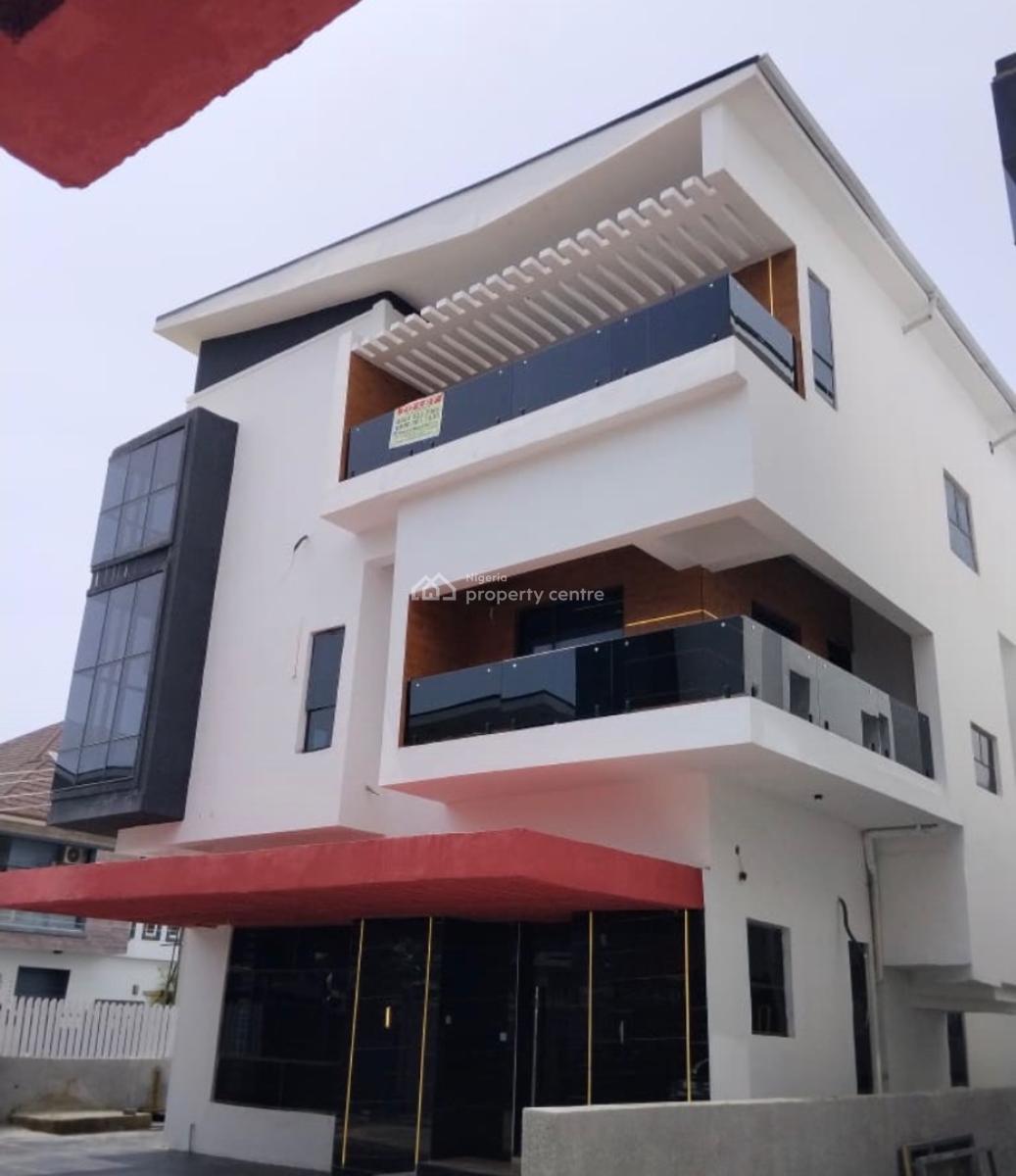 Luxury 5 Bedroom Detached House, White Oak Estate Ologolo, Lekki Phase 2, Lekki, Lagos, Semi-detached Duplex for Rent