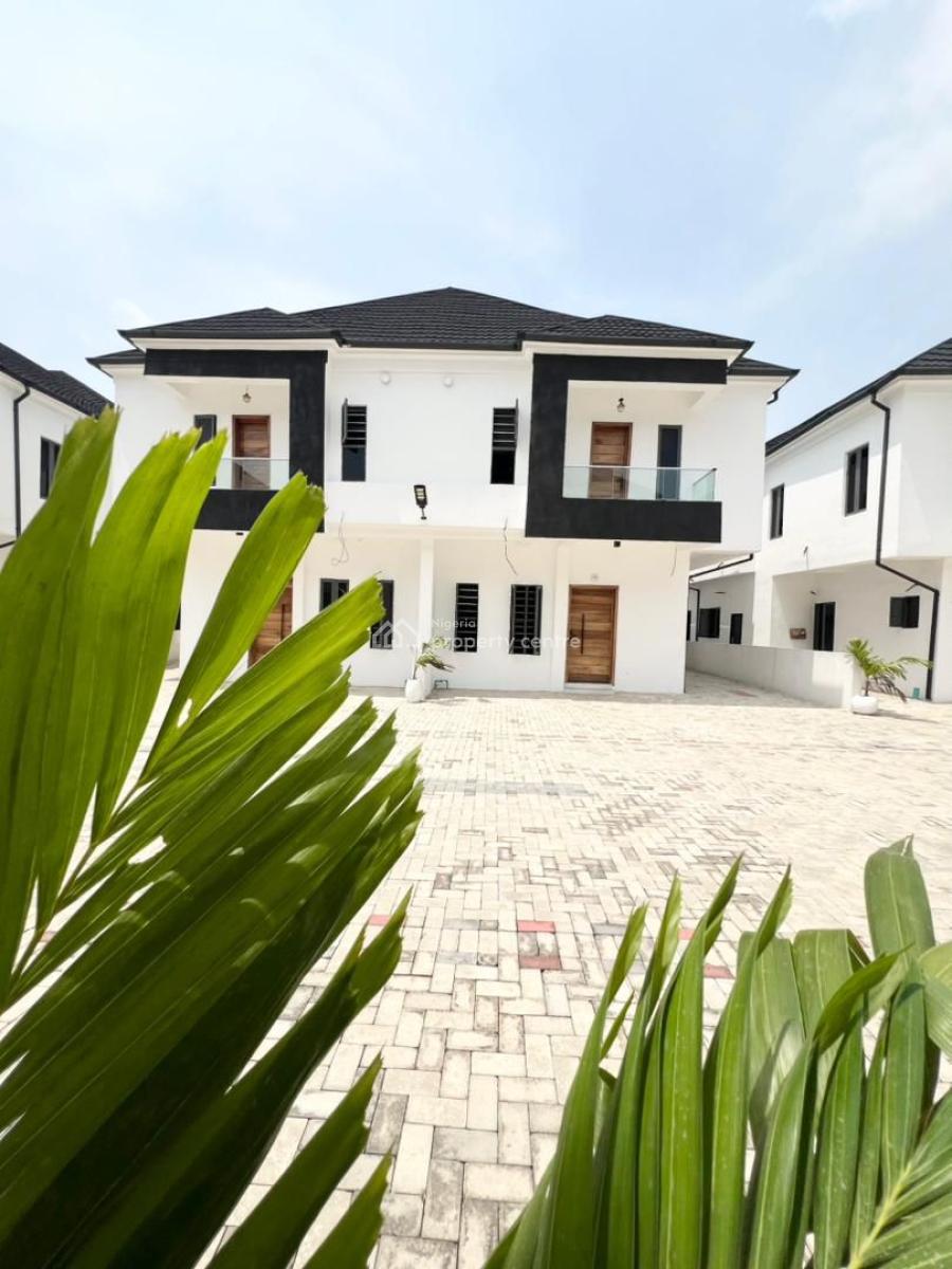 Stylish 4 Bedroom Semi Detached Duplex Detached + Bq, Vgc, Lekki, Lagos, Semi-detached Duplex for Sale