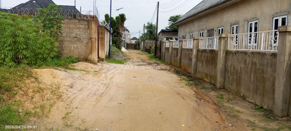Fully Fence Premium One Plot of Land Located, Radio Estate Off Nta Road Portharcourt Rivers State, Port Harcourt, Rivers, Mixed-use Land for Sale