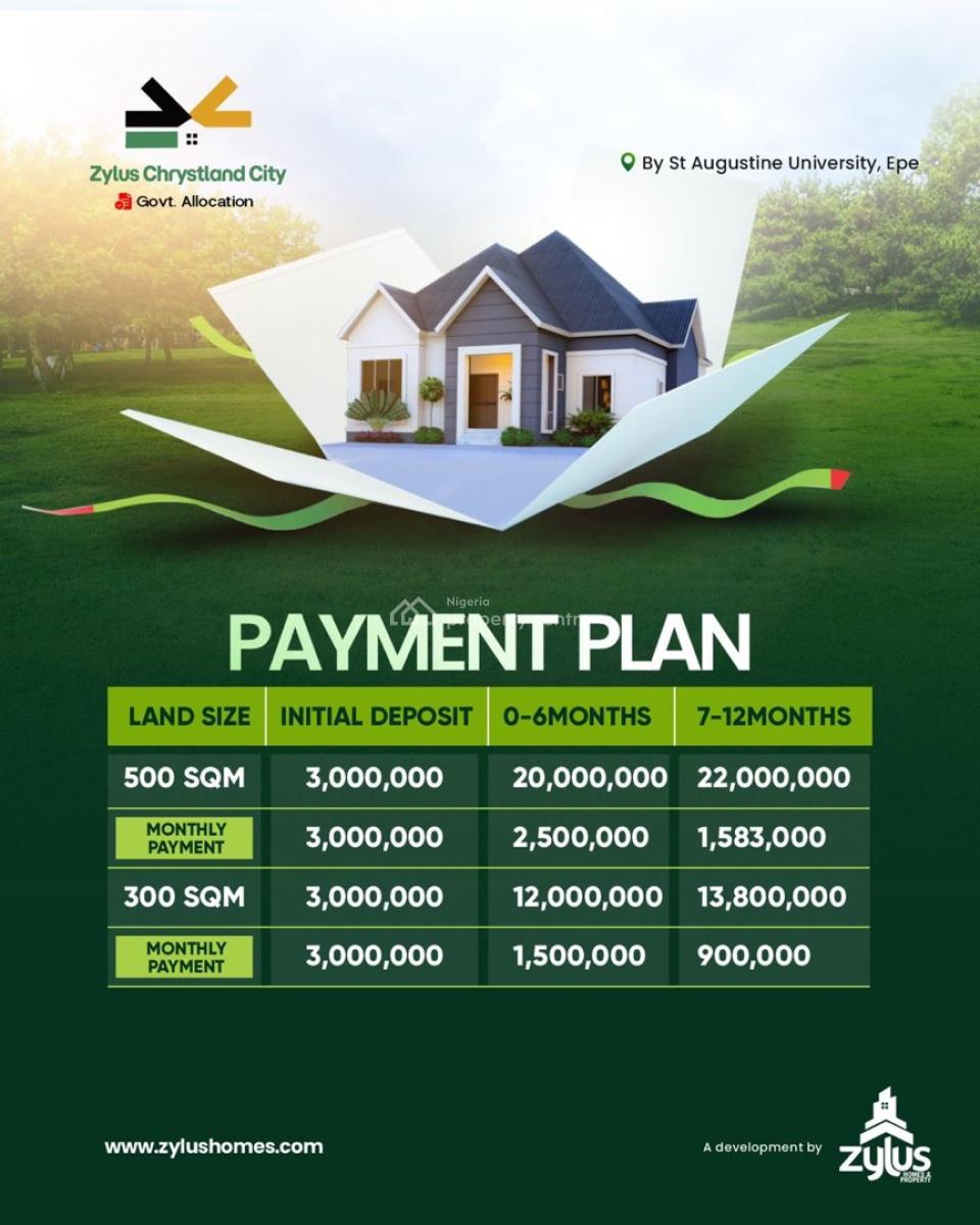 Residential Land, Near Saint Augustine University, Epe, Lagos, Residential Land for Sale