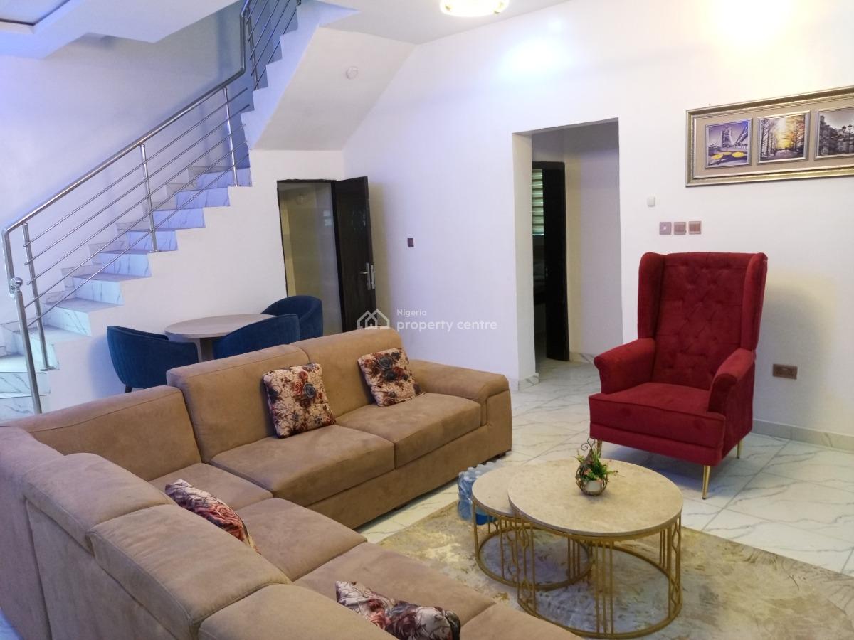 Luxury Fully Furnished 4bedroom Semi Detached Duplex, Thomas Estate, Ajah, Lekki, Lagos, Ajah, Lagos, Semi-detached Duplex for Rent