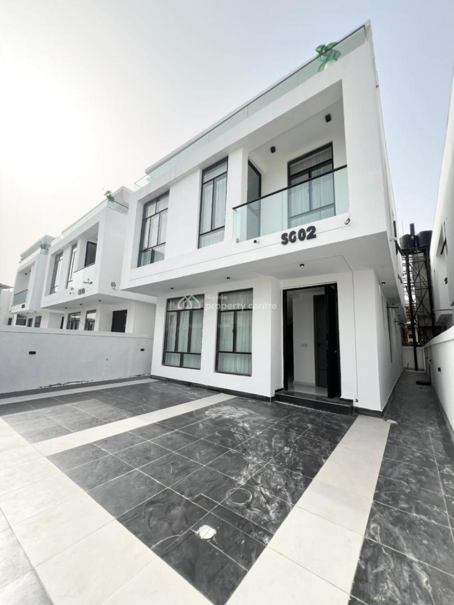 Luxury 5 Bedroom Fully  Detached Duplex with Bq, Chevron, Lekki, Lagos, Detached Duplex for Sale