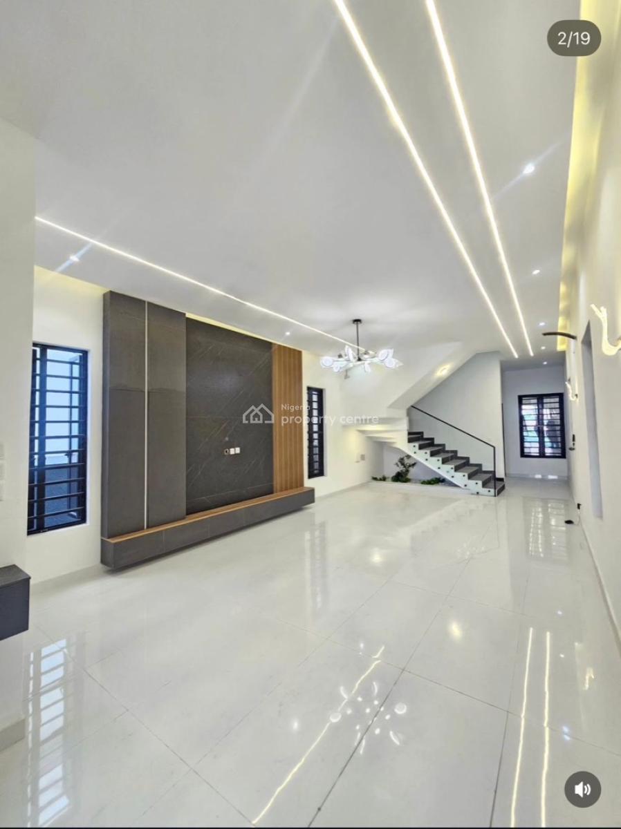 Amazing 5 Bedeoom Duppex with Bq and Swimming Pool, Ajah, Lekki, Lagos, Detached Duplex for Sale