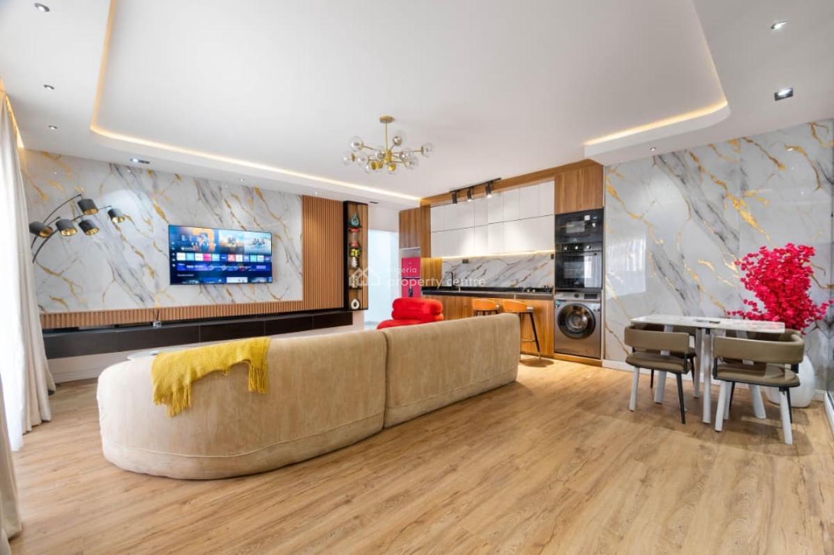 Cozy 2 Bedrooms Apartment, Osapa, Lekki, Lagos, Flat / Apartment Short Let